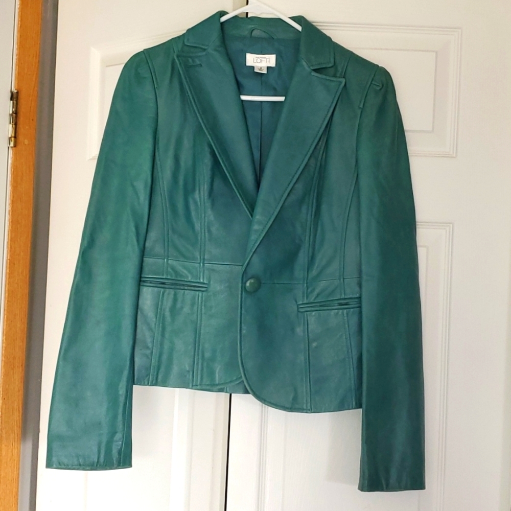 Ann Taylor Loft Leather Jacket